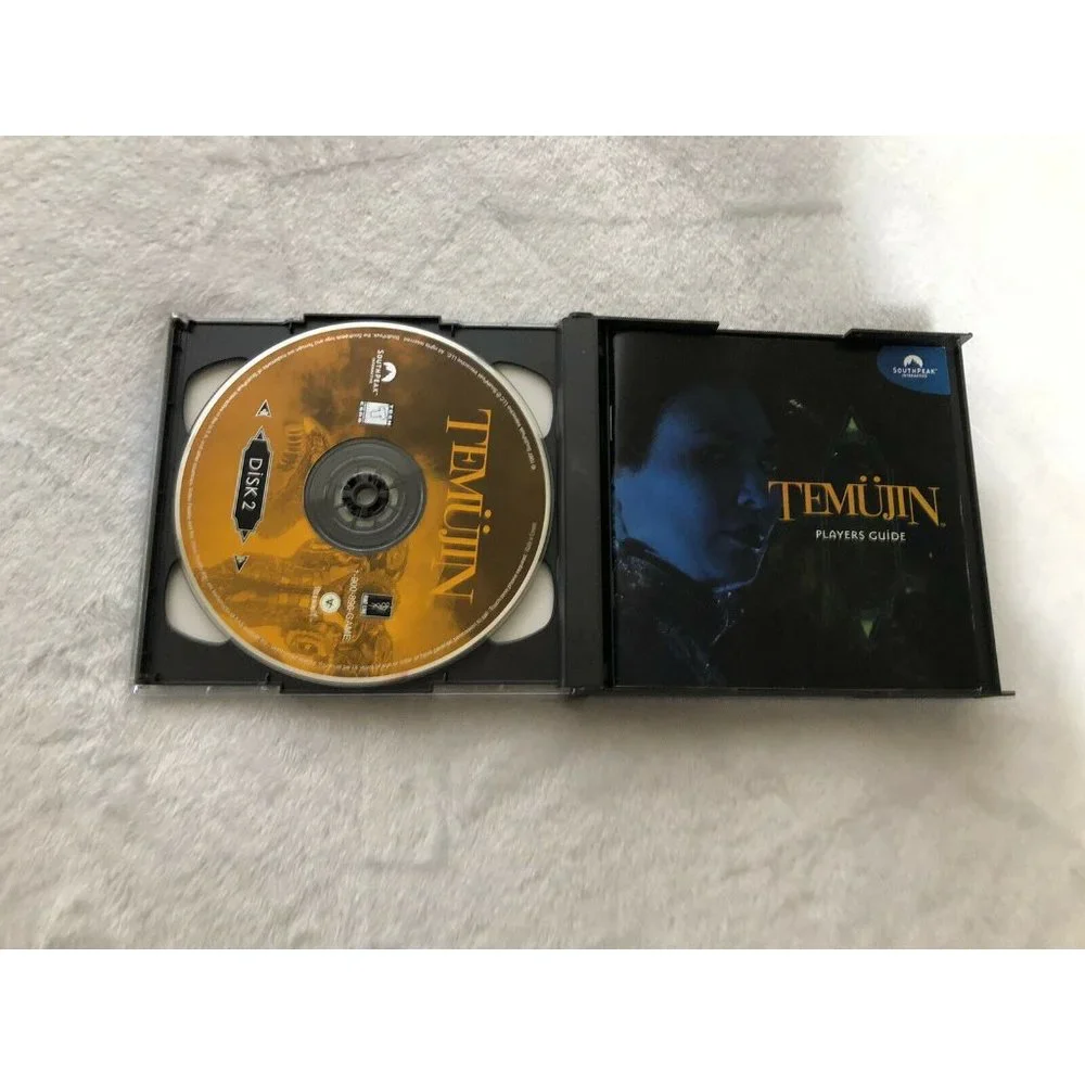 Vintage Temujin PC Game 1997 6-Disc Set SouthPeak Supernatural Adventure